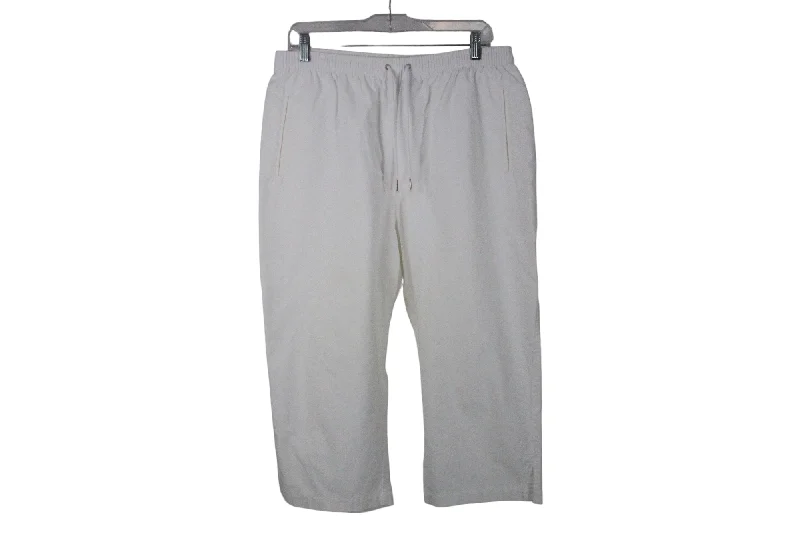 Hasting & Smith White Capri Pant | L Casual Lounge Pants