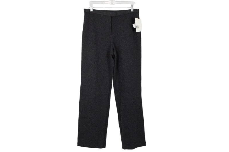 NEW Liz Claiborne Gray Stretch Pants | 8 Soft Stretch Trousers