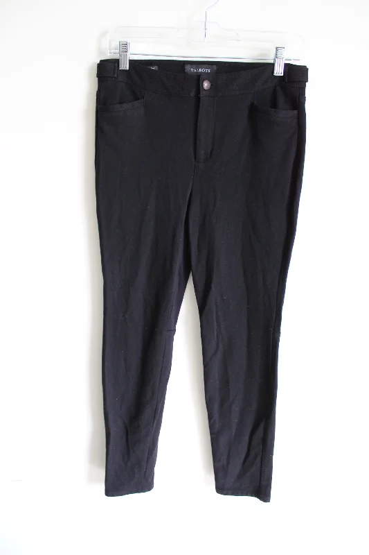 Talbots Lexington Pant Black Skinny Pant | 2 Elegant Palazzo Trousers