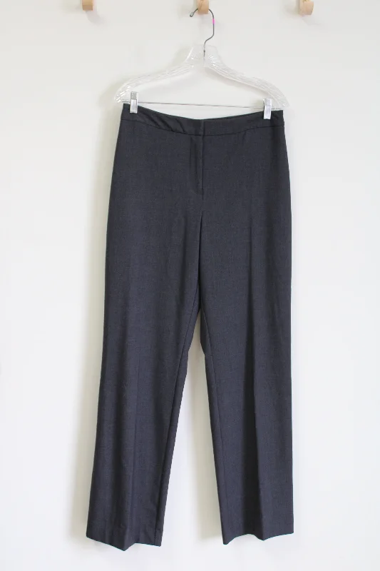 212 Collection Classic Fit Gray Pant | 8 Chic Faux Leather Pants