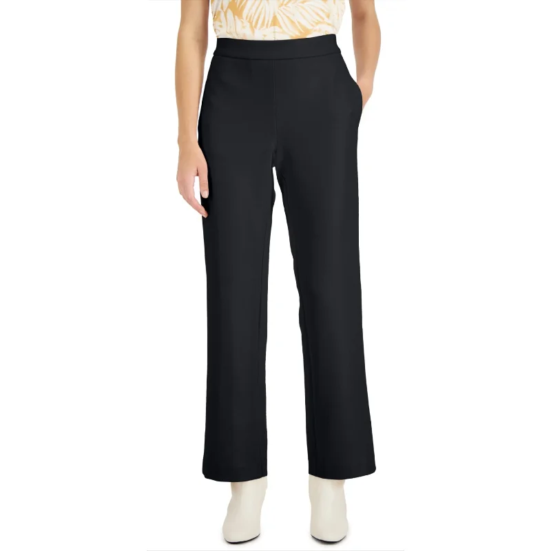 ALFANI  - Straight-Leg Pull-on Pants Modern Skinny Pants