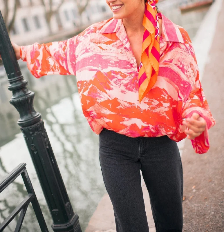 Modetrotter - Blouse Alana - Alpin Chic Sleeveless Blouse