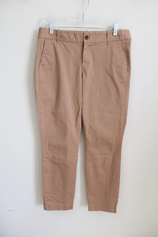 J.Crew Stretch Frankie Tan Pant | 8 Trendy Printed Leggings
