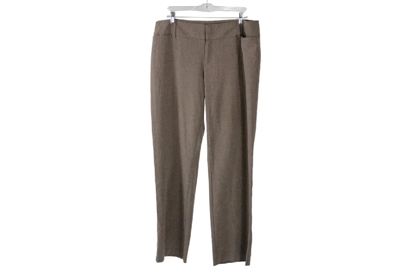 AB Studio Brown Dress Pant | 16 Modern Stretch Trousers