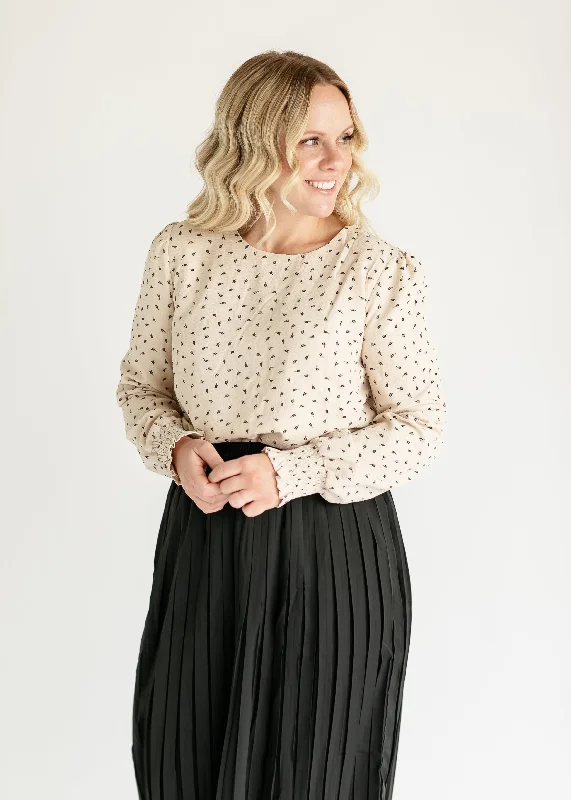 Blake Cinched Sleeve Blouse - FINAL SALE Loose Fit Blouse