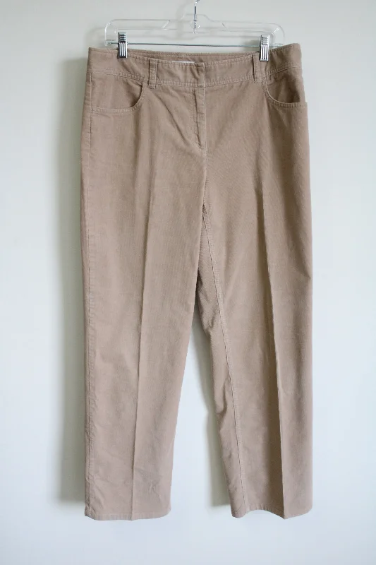 Charter Club Allison Fit Full Length Corduroy Pant | 10 Classic Chino Pants