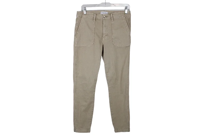 Studio Blue Tan Utility Style Pants | 29" (10) Soft Stretch Leggings