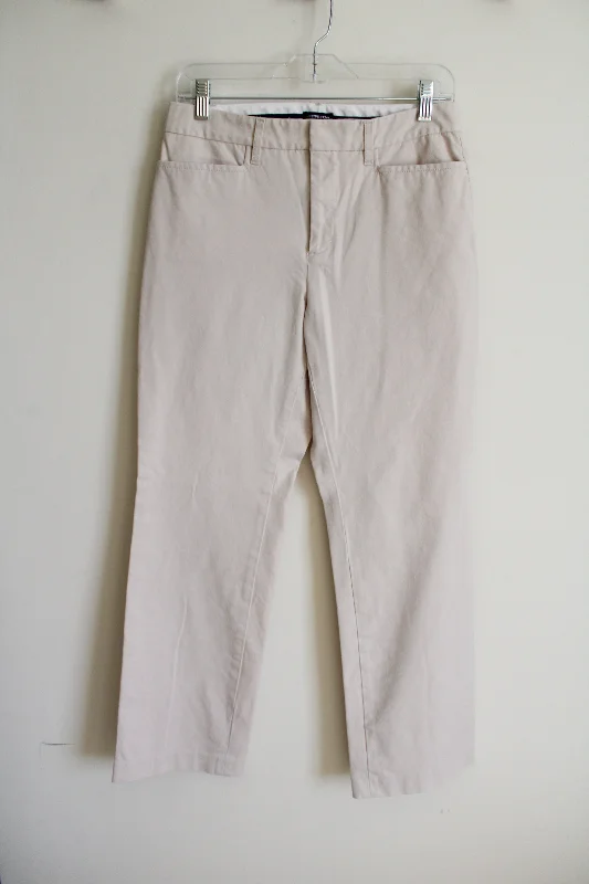 Gap Stretch Classic Bootcut Beige Pant | 8 Elegant Silk Pants