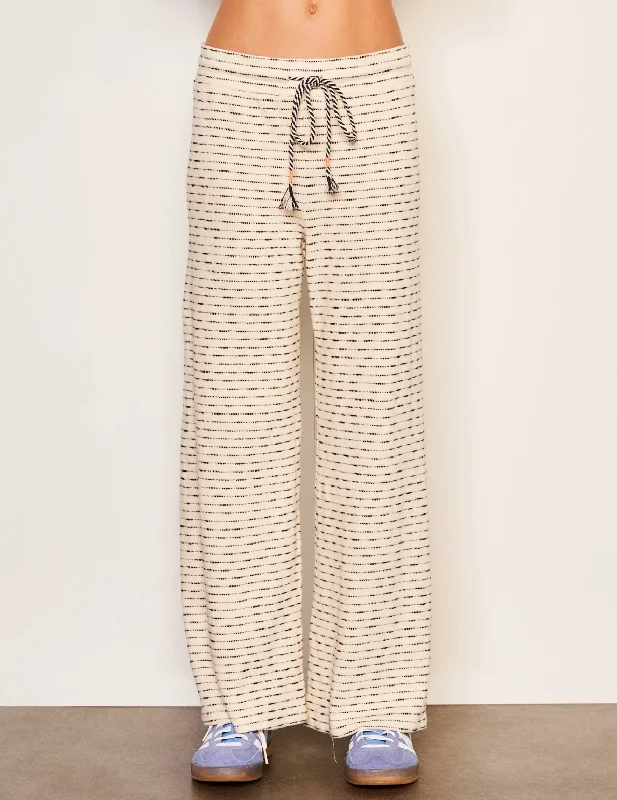 Wide Leg Lounge Pant Classic Cropped Pants