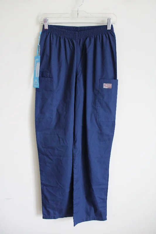 NEW Scrub Zone Blue Scrub Pants | S Relaxed Fit Trousers
