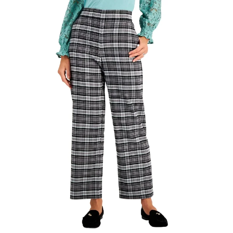 CHARTER CLUB - Petite Plaid Pants Casual Plaid Pants
