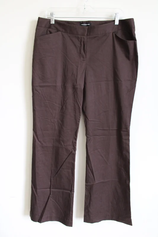 Express Editor Brown Pant | 12 Chic Slim Fit Pants