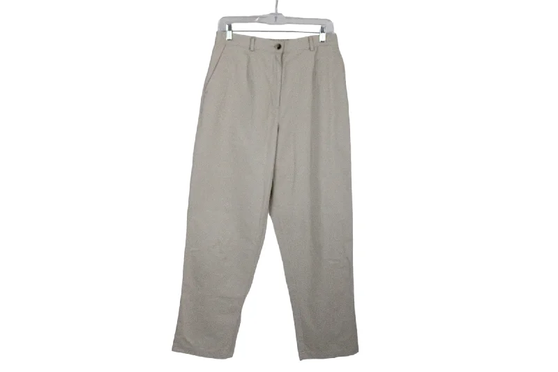 L.L. Bean Original Fit High Waisted Khaki Pants | 12 High-Waist Trousers