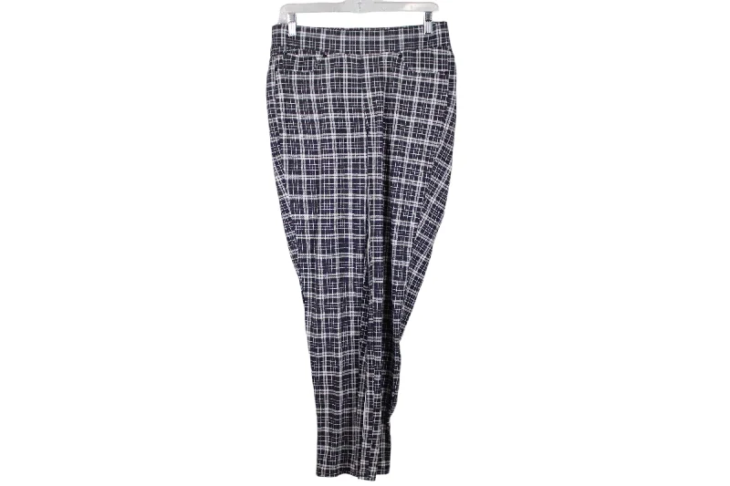 Seven7 Gray Plaid Pants | M Stylish Harem Pants