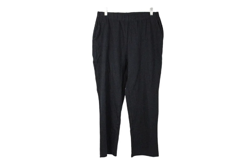 Lands' End Black Stretch Pant | L Petite Stylish Harem Pants
