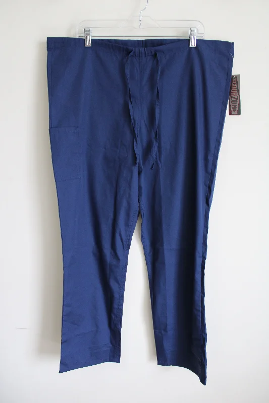 NEW Scrub Zone Blue Pants | M Soft Cotton Pants