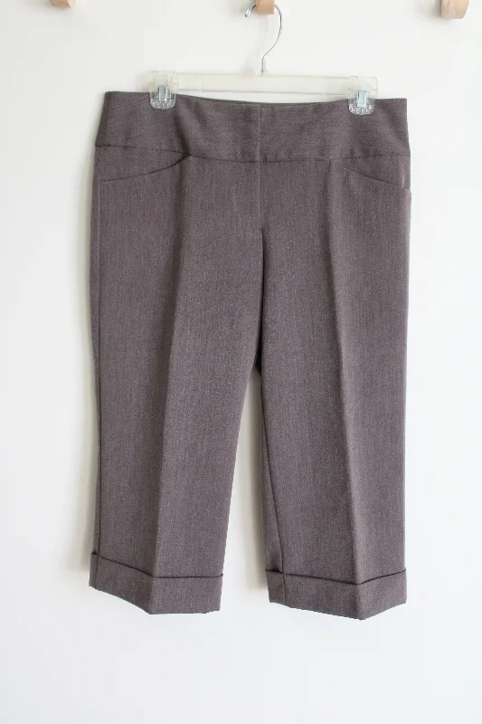 Garcon Brown Capri Pant | 9 Classic Straight-Leg Pants