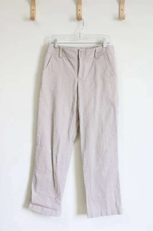 Rafaella Tan Khaki Pant | 8 Classic Bootcut Trousers
