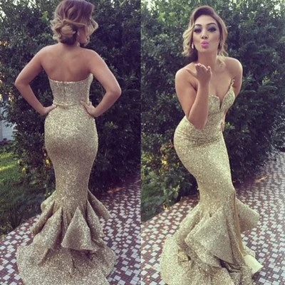 Golden Sequin Prom dresses, Long Mermaid Prom Dresses, Sweetheart Prom Dresses, Zipper Prom Dresses, Ruffles Prom Dresses, TYP0204 Golden Sequin Prom dresses, Long Mermaid Prom Dresses, Sweetheart Prom Dresses, Zipper Prom Dresses, Ruffles Prom Dresses, TYP0204