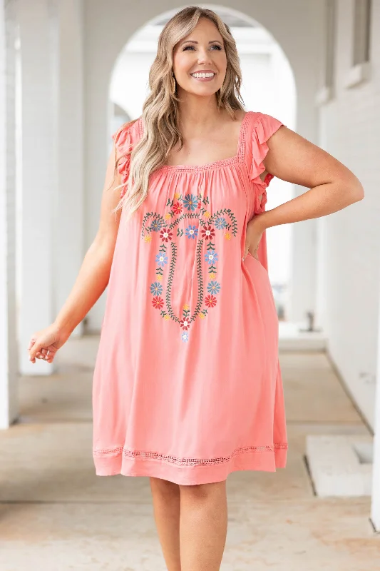 Dazzle And Glam Dress, Blush