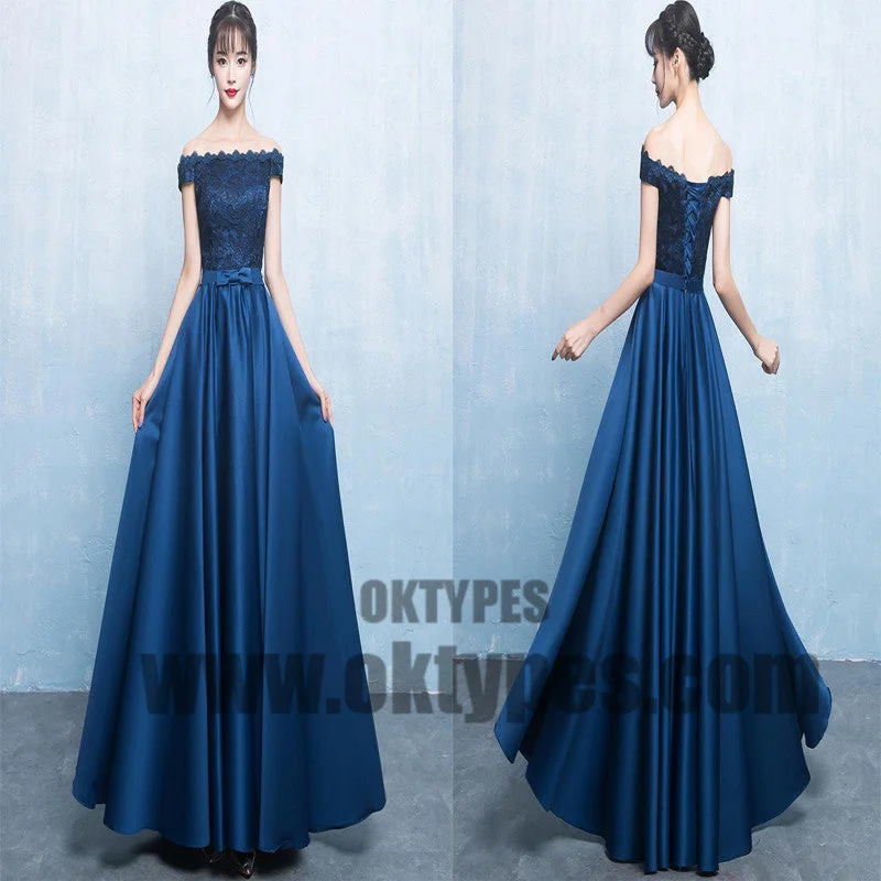 Royal Blue Long Prom Dresses, Lace Prom Dresses, Off-shoulder Prom Dresses, Lace Up Prom Dresses, TYP0231 Royal Blue Long Prom Dresses, Lace Prom Dresses, Off-shoulder Prom Dresses, Lace Up Prom Dresses, TYP0231