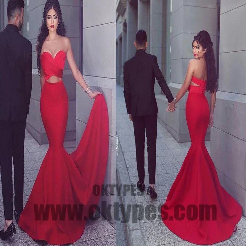 Red Long Mermaid Prom Dresses, Sweetheart Prom Dresses, Zipper Prom Dresses, Sexy Prom Dresses, TYP0219 Red Long Mermaid Prom Dresses, Sweetheart Prom Dresses, Zipper Prom Dresses, Sexy Prom Dresses, TYP0219