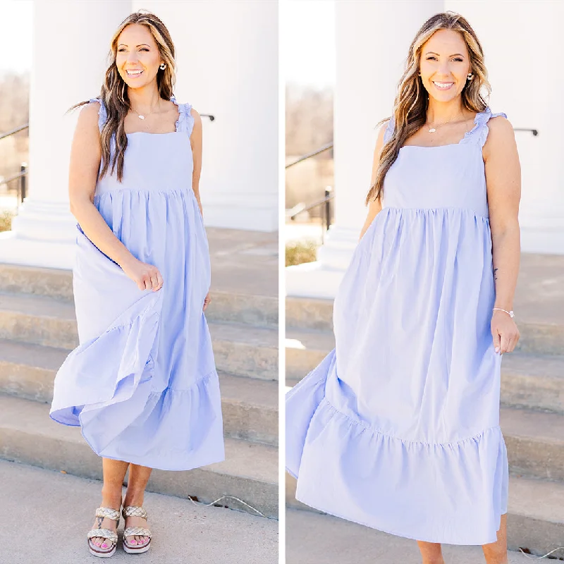 Wishing For You Dress, Periwinkle