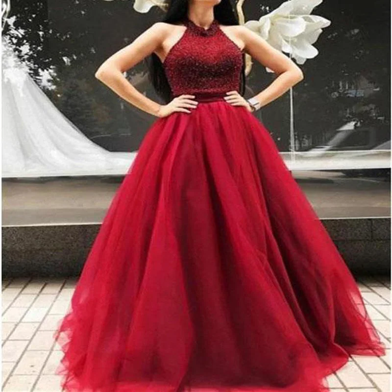 Red Long Floor Length Prom Dresses, Side Split Prom Dresses, Beading Prom Dresses, One-shoulder Prom Dresses, TYP0255 Red Long Floor Length Prom Dresses, Side Split Prom Dresses, Beading Prom Dresses, One-shoulder Prom Dresses, TYP0255