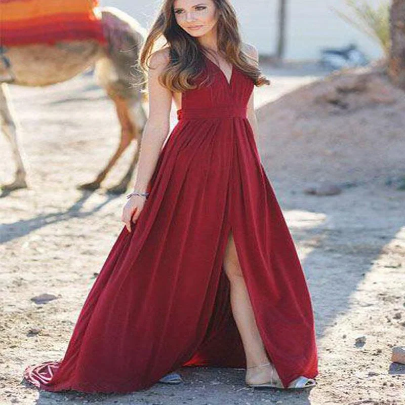 Red Long Floor Length Prom Dresses, Beading Prom Dresses, Appliques Prom Dresses, V-back Zipper Prom Dresses, TYP0288 Red Long Floor Length Prom Dresses, Beading Prom Dresses, Appliques Prom Dresses, V-back Zipper Prom Dresses, TYP0288