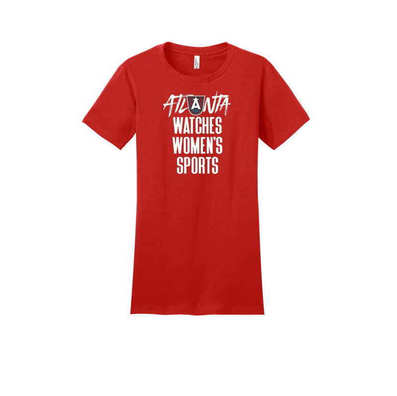 ATL Court Logo AWWS Women’s T-Shirt Print Jacquard Patchwork