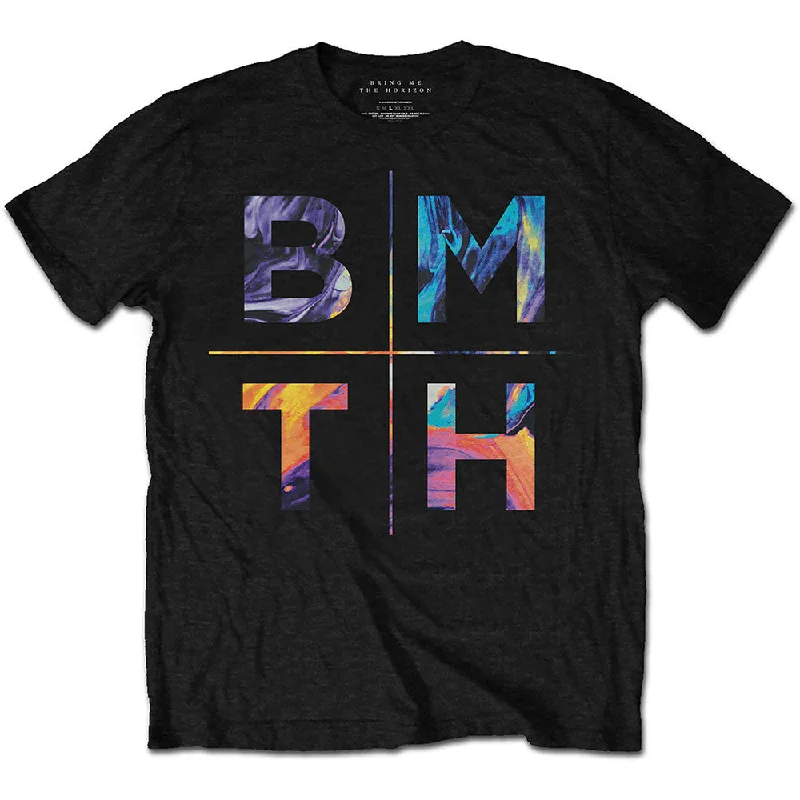 BRING ME THE HORIZON Attractive T-Shirt, Colours Front Pockets Side Pockets Patch Pockets
