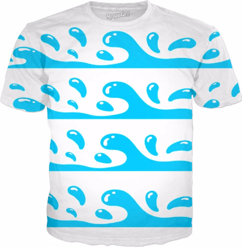 Catch The Wave Unisex T-shirt Seamless Knitted Crochet