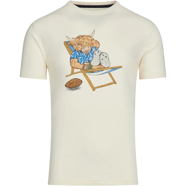 Raging Bull Deckchair Bully T-Shirt Welt Pockets Slit Pockets Flap Pockets