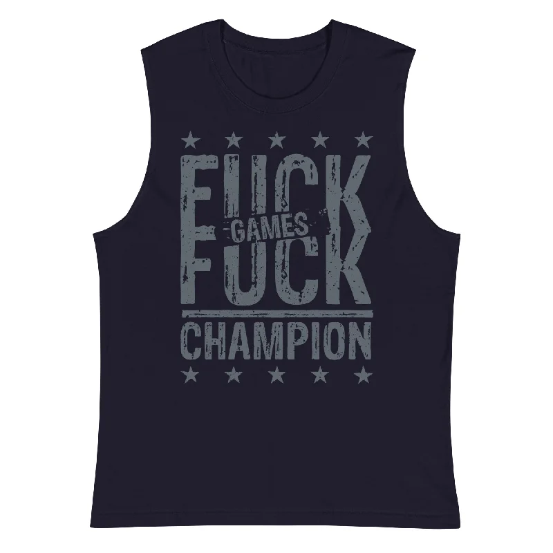 FF Games - Muscle Shirt Collared Crew Neck Turtle Neck