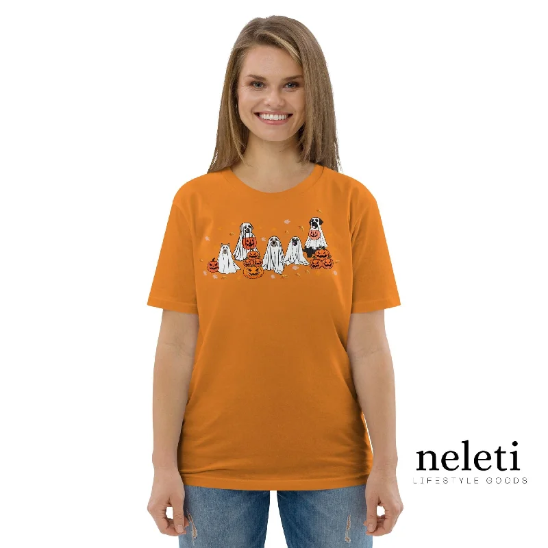 Halloween T-Shirt: Spook-tacular Dog Lover's Edition Hooded Caped Shawl Collar