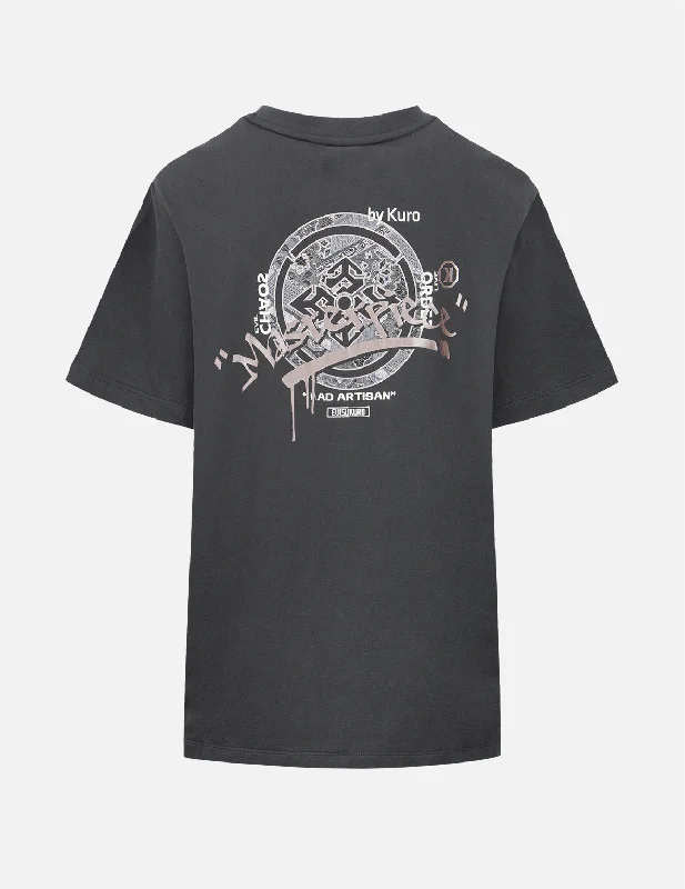 Paisley Kamon Print T-shirt Wool Fabric Cashmere Fabric Tweed Fabric