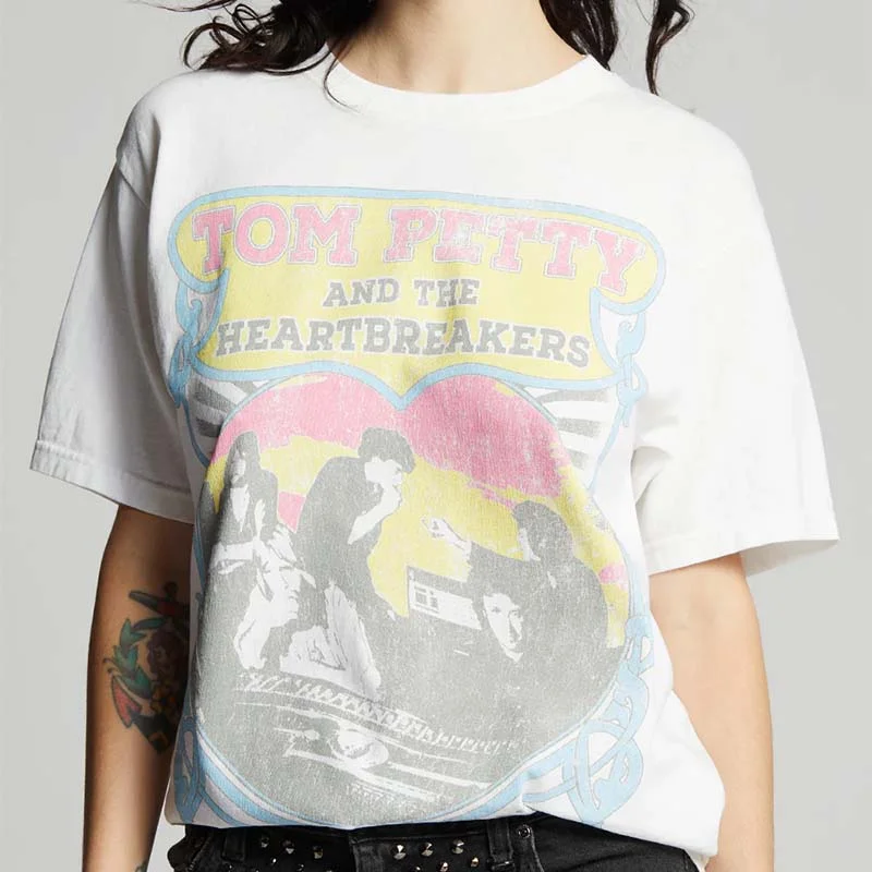 Tom Petty Hits Short Sleeve T-Shirt Fitted T-Shirt Seamless Stretchy