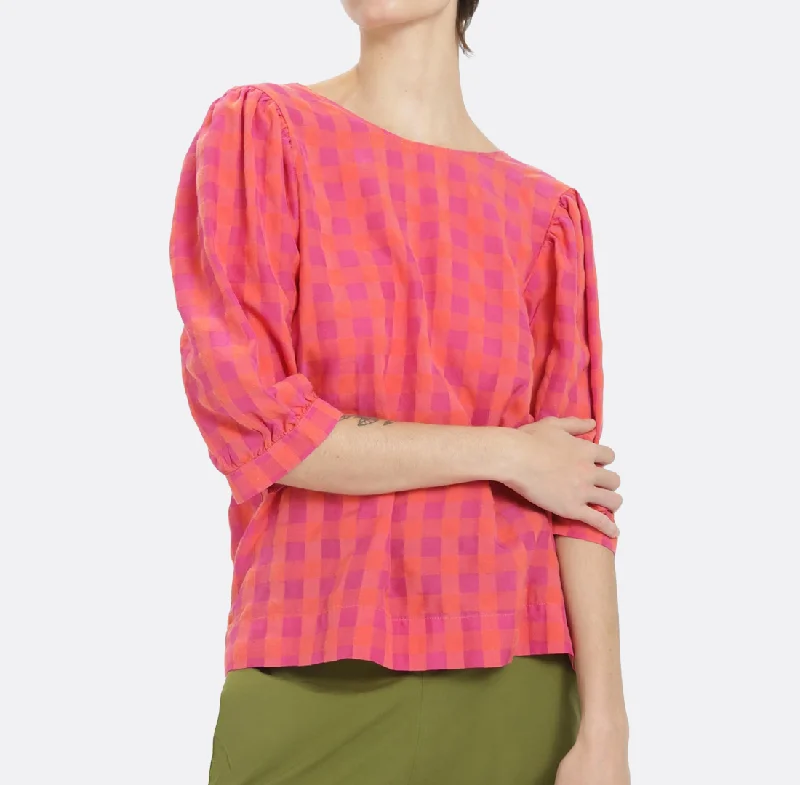 Liz shirt Graphic Embroidered Appliqued