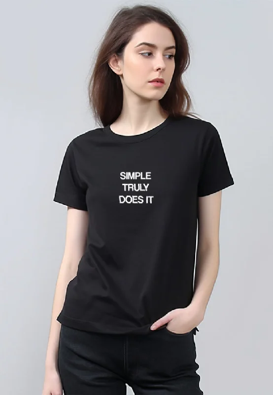 Third Day LTB21E KL simple does it bk T-shirt Modern Contemporary Chic