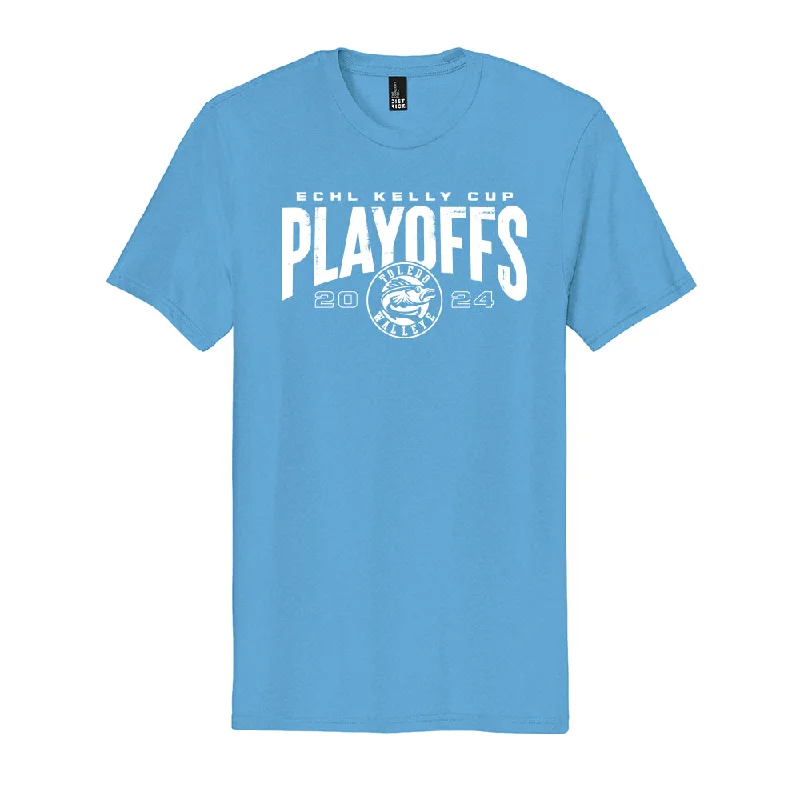 Toledo Walleye 2024 Playoffs T-shirt Lace Blend Ribbed Blend Corduroy Blend