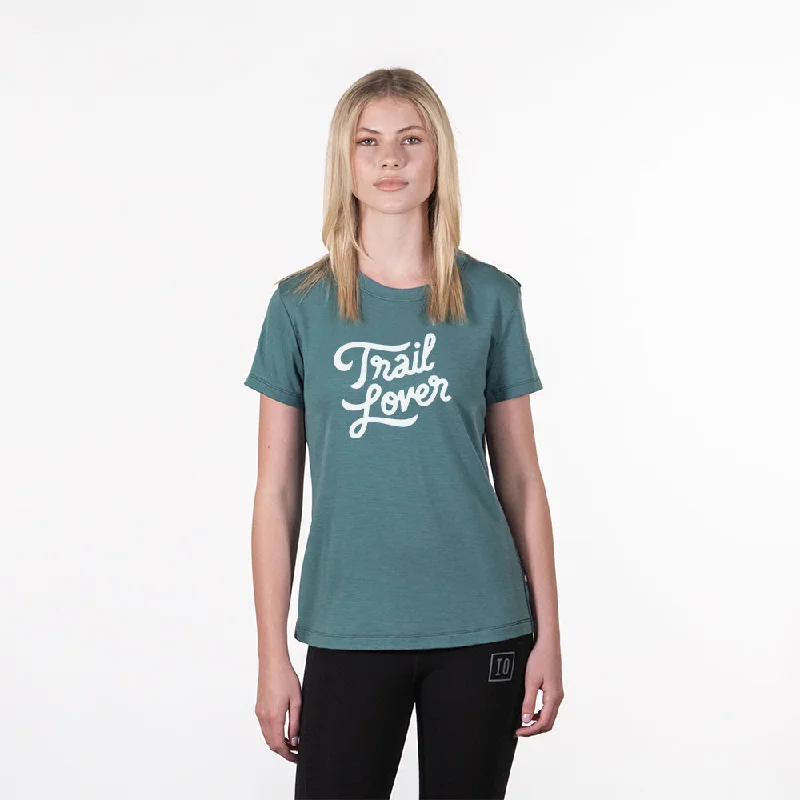Universal Tee - Trail Lover Spandex Blend Rayon Blend Denim Blend