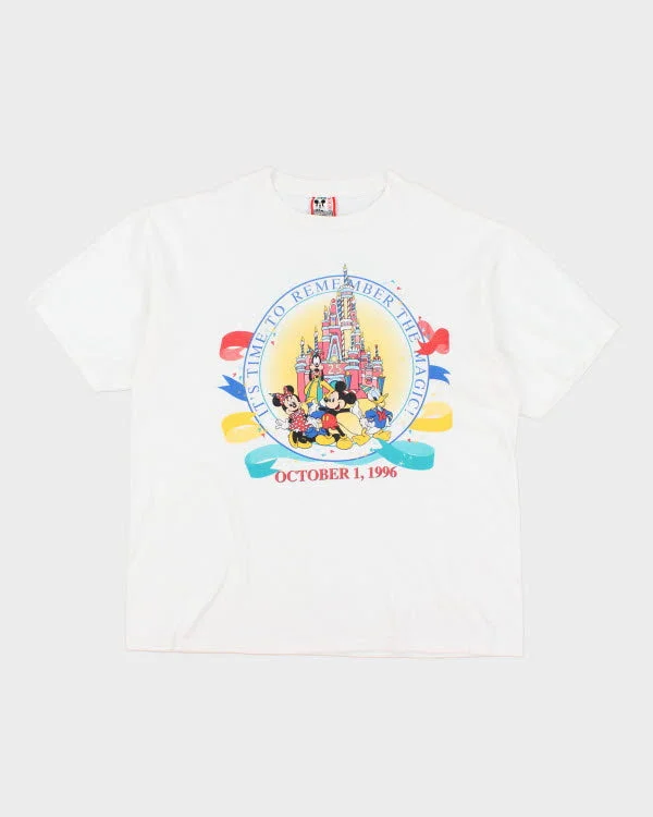 Vintage 1996 Disneyland Graphic T-Shirt - XL Layered Multi-layer Single Layer