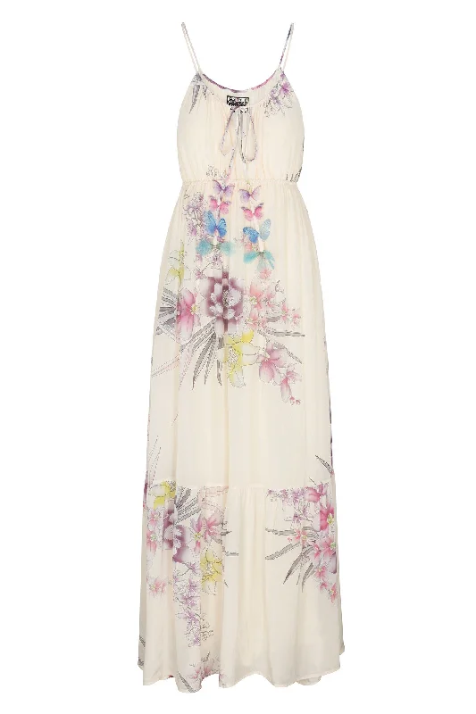 Fairy Dust Maxi Dress Comfortable Ruffle Hem Maxi Dress