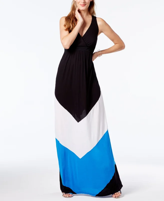 INC International Concepts Popsicle Colorblocked Maxi Dress Trendy Ruffled Maxi Dress INC International Concepts Popsicle Colorblocked Maxi Dress Trendy Ruffled Maxi Dress