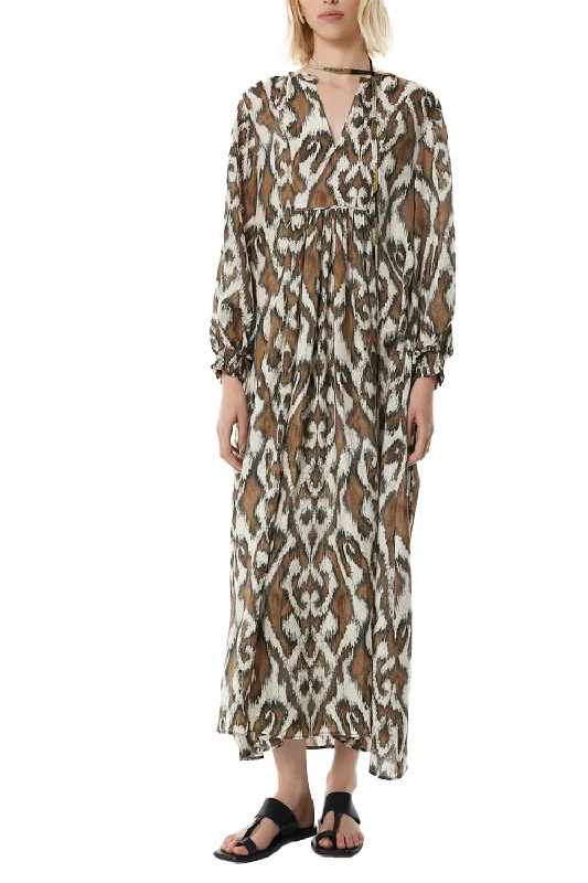 Moreno Vesta Maxi Dress Trendy Maxi Dress with Belt