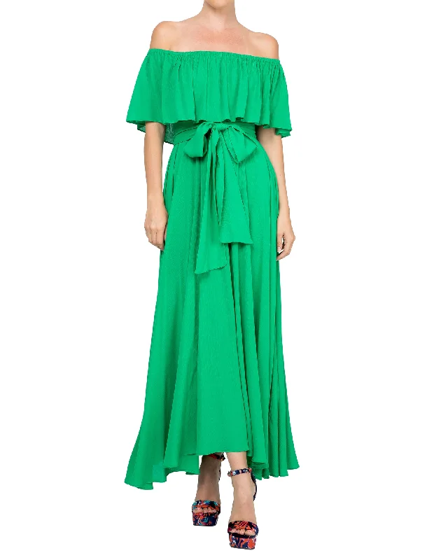 Morning Glory Maxi Dress Chic Boho Print Maxi Dress