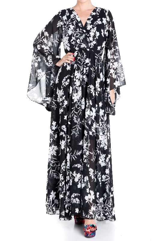 Sunset Maxi Dress Fashionable Button-Down Maxi Dress