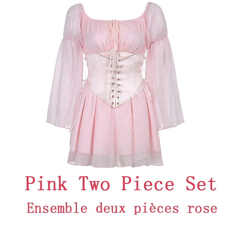 Pink Two Piece Set