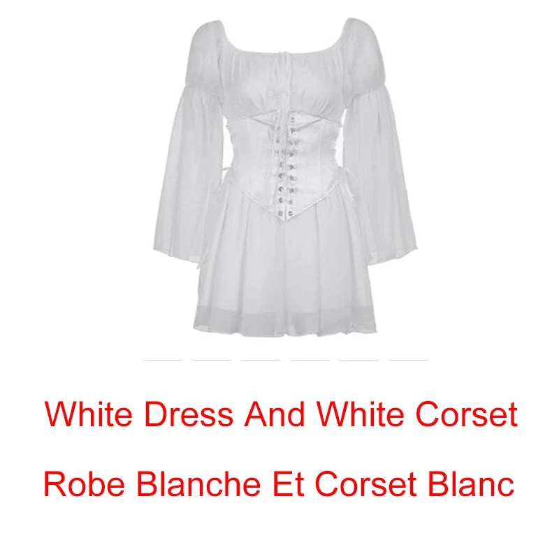 White Two Piece Set