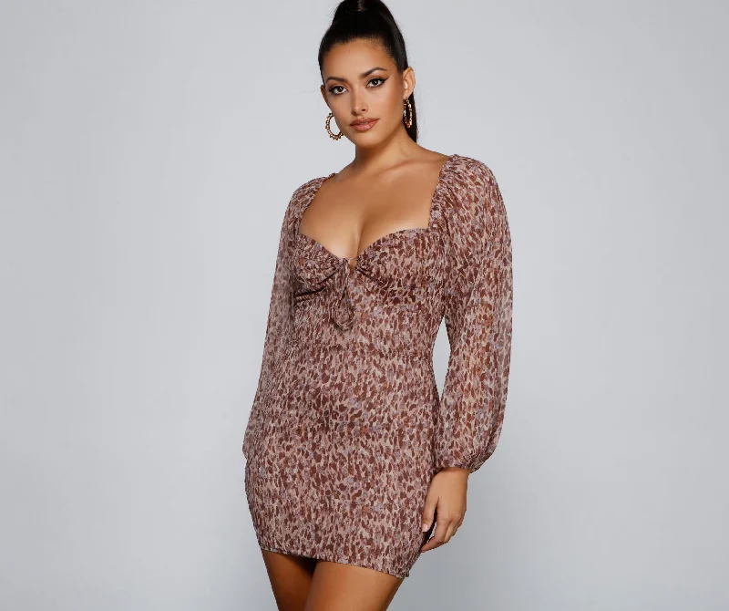 Sweet And Sassy Chiffon Mini Dress Chic Halter Mini Dress